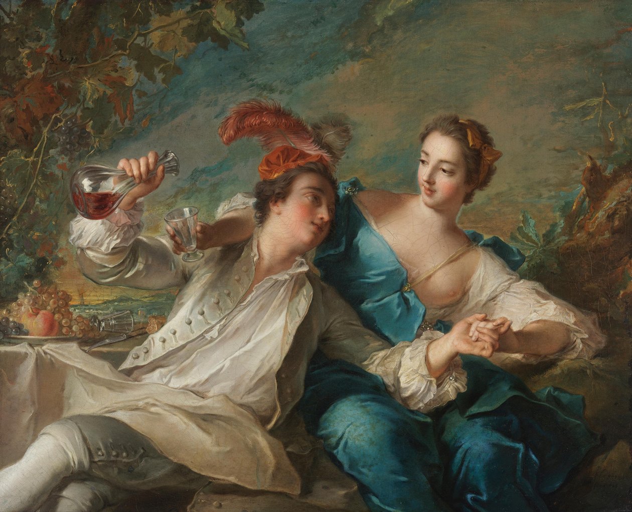 De elskende av Jean-Marc Nattier