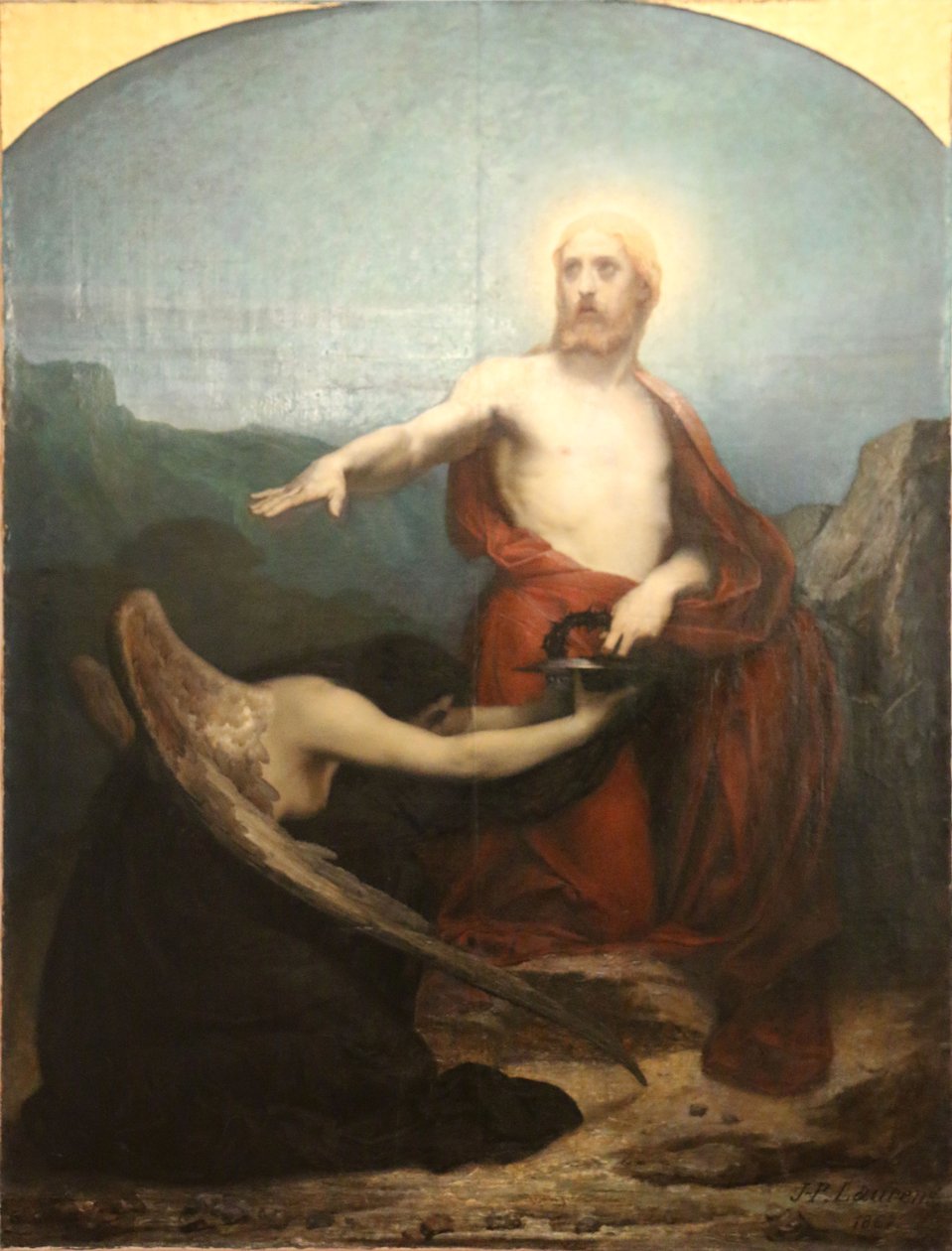 Moriar eller Kristus i olivenhagen av Jean Paul Laurens