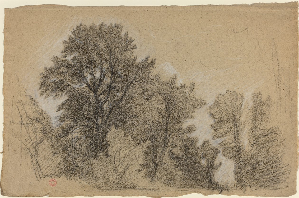 Edge of a Wood av Jean Achille Benouville