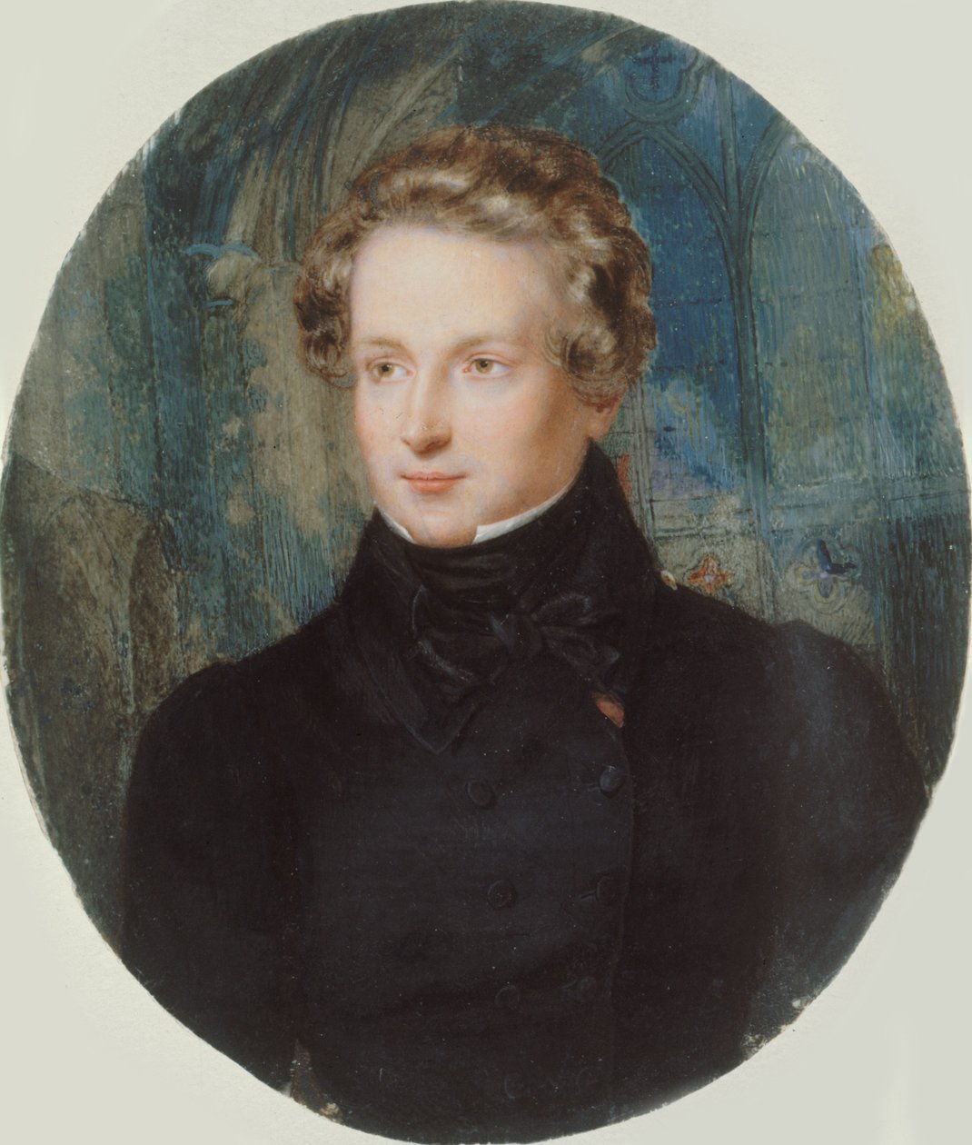 Portrett av Victor Hugo 1802-1885, 1822. av Jean Alaux