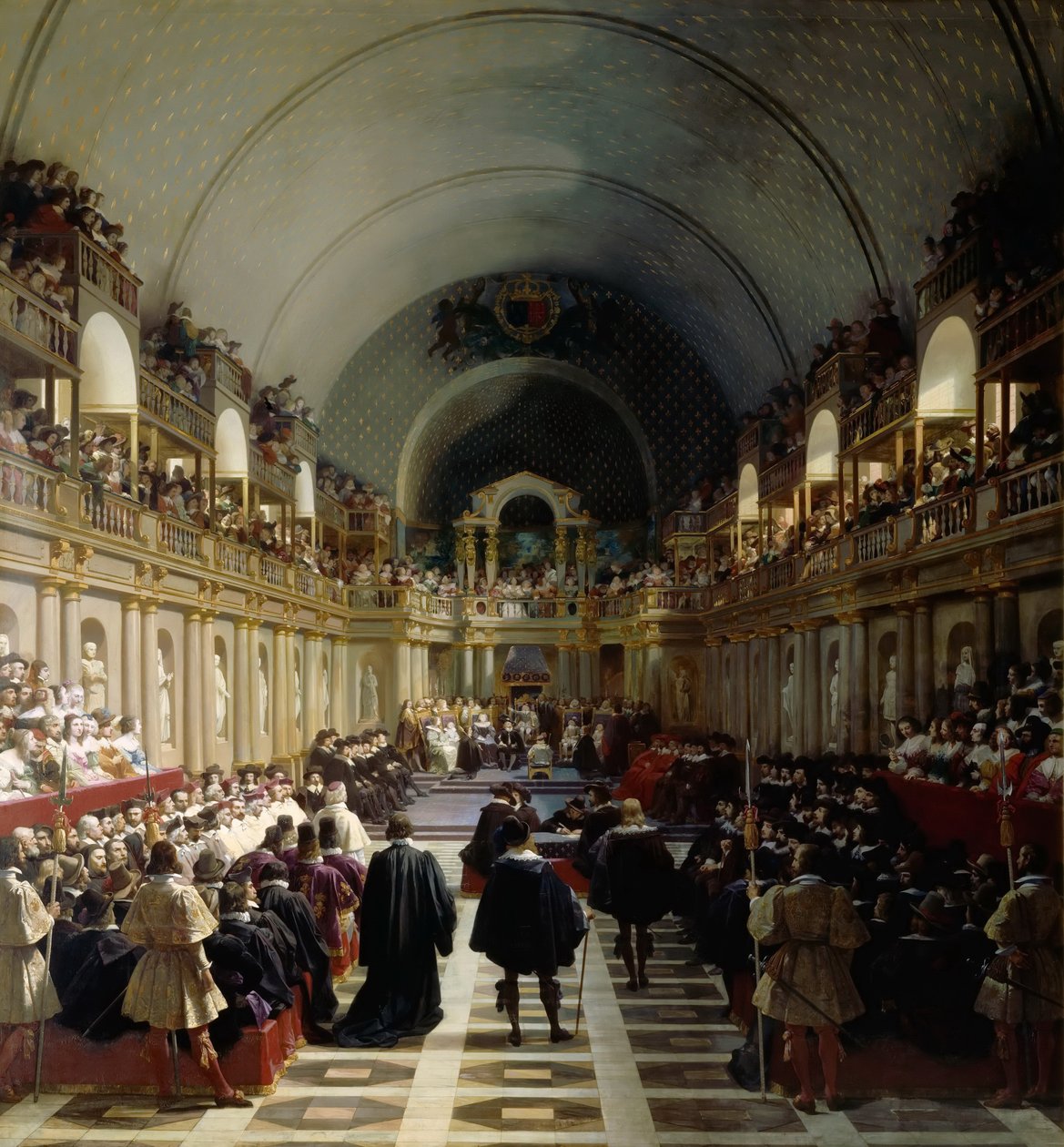 Generalstændernes forsamling 27. oktober 1614 av Jean Alaux