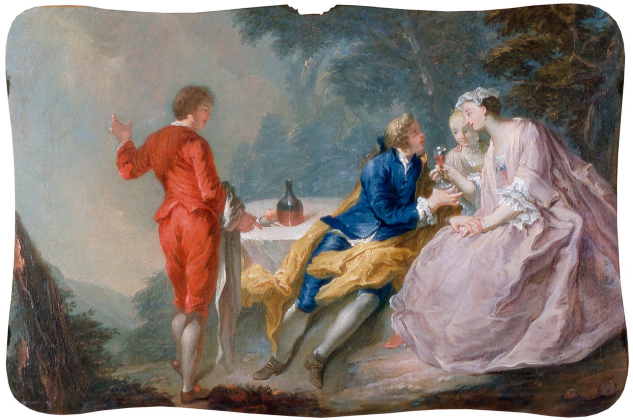  av Jean Antoine (after) Watteau
