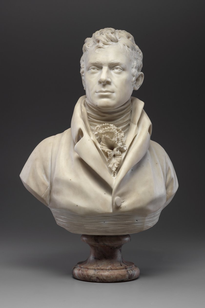 Robert Fulton, ca. 1804 (marmor) (se også 140329 og 345579) av Jean Antoine Houdon