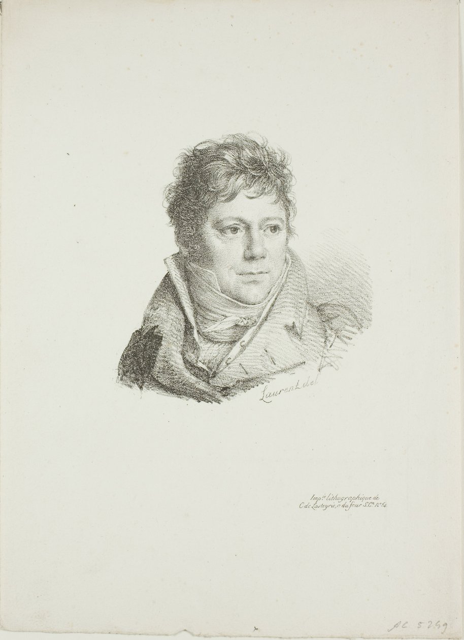 Portrett av M. Chenard av Jean Antoine Laurent