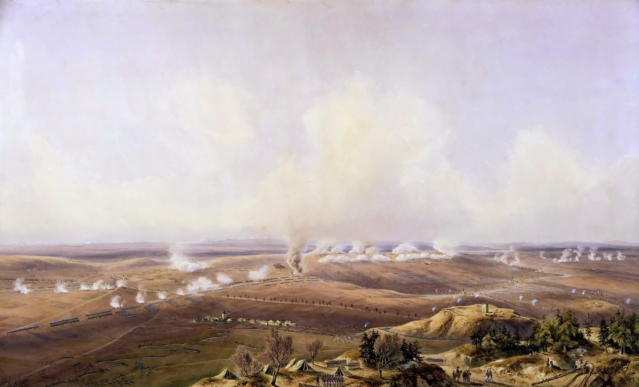 Slaget ved Austerlitz 2. desember 1805 av Jean Antoine Simeon Fort