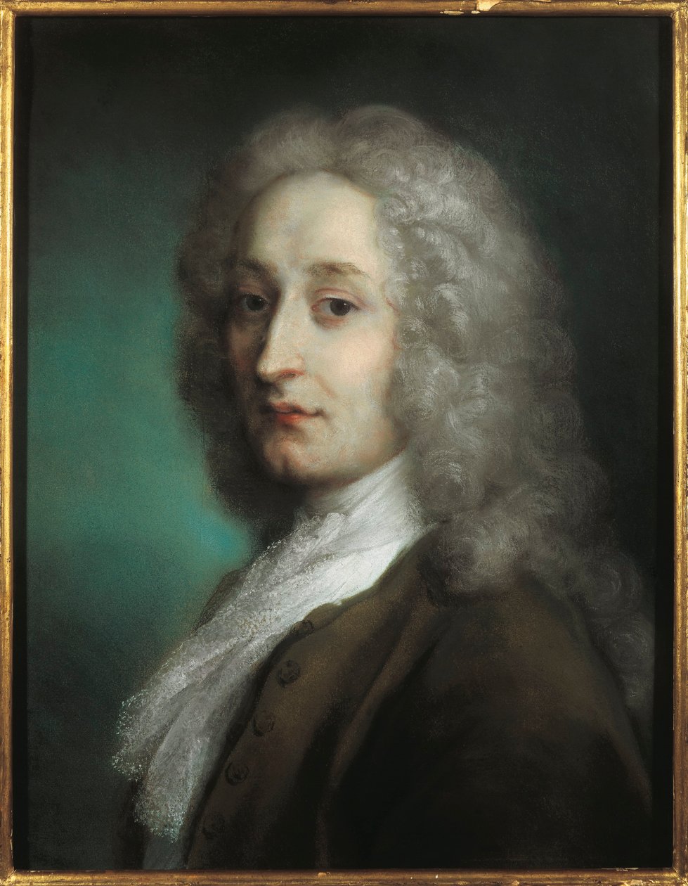 Italia, Treviso, Portrett av Jean-Antoine Watteau av Jean Antoine Watteau