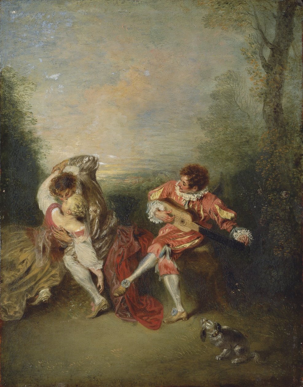 Overraskelsen av Jean-Antoine Watteau