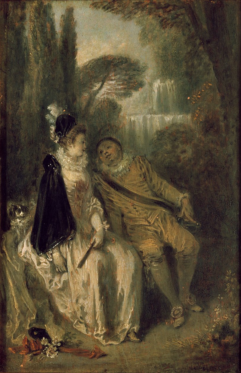 The Gracious Rest, c1713 av Jean Antoine Watteau