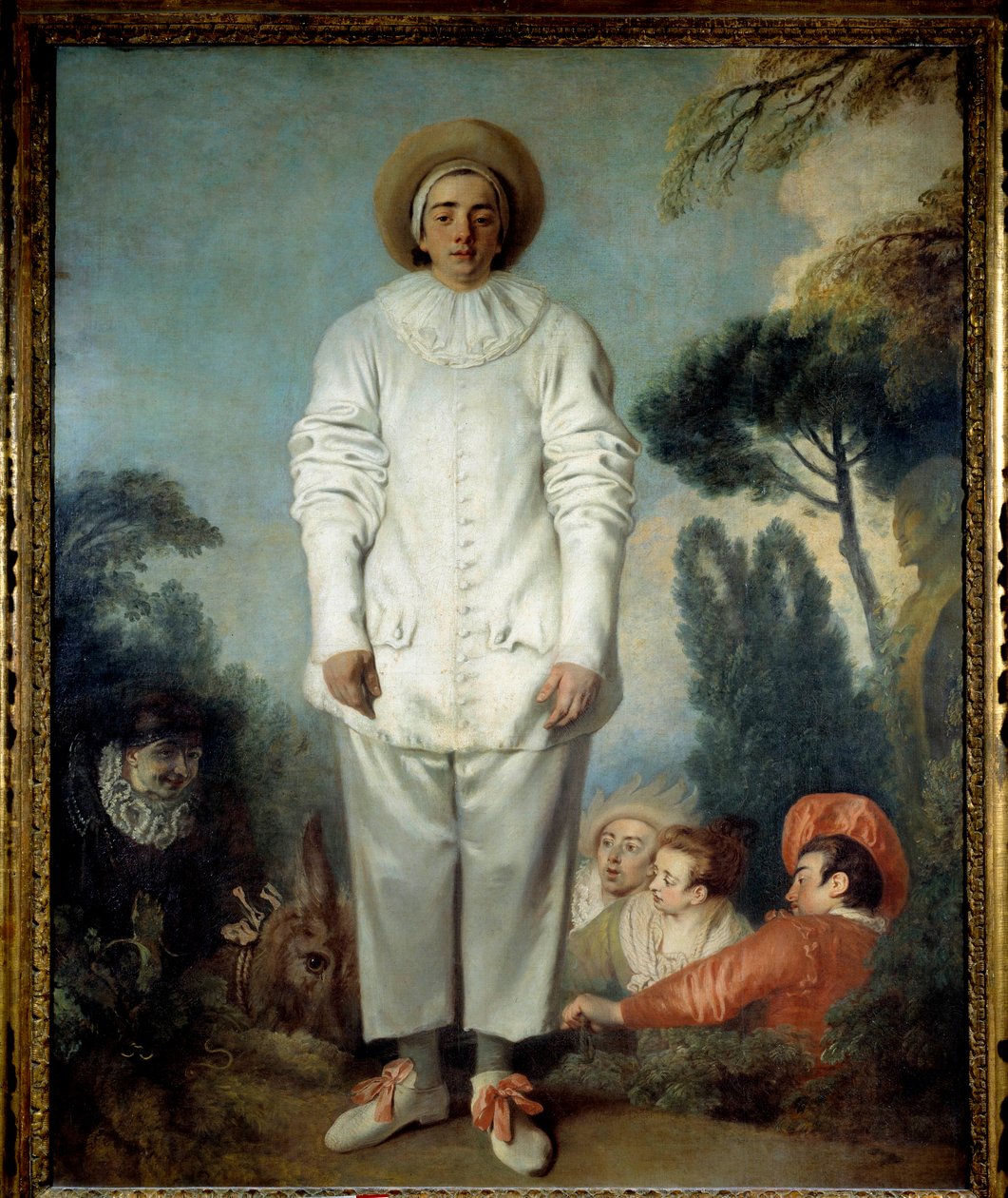 Pierrot, en gang kalt Gilles. (Pedrolino i Commedia dell