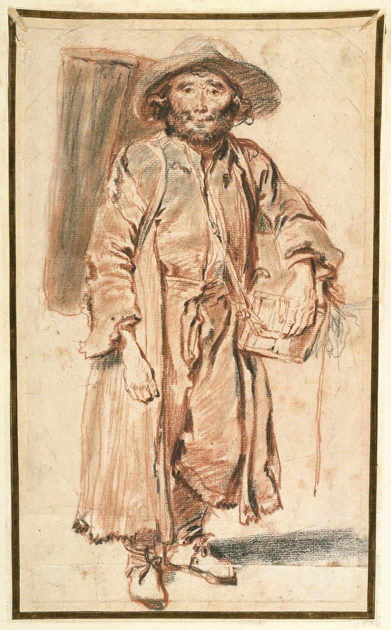 Det gamle Savoyard av Jean Antoine Watteau