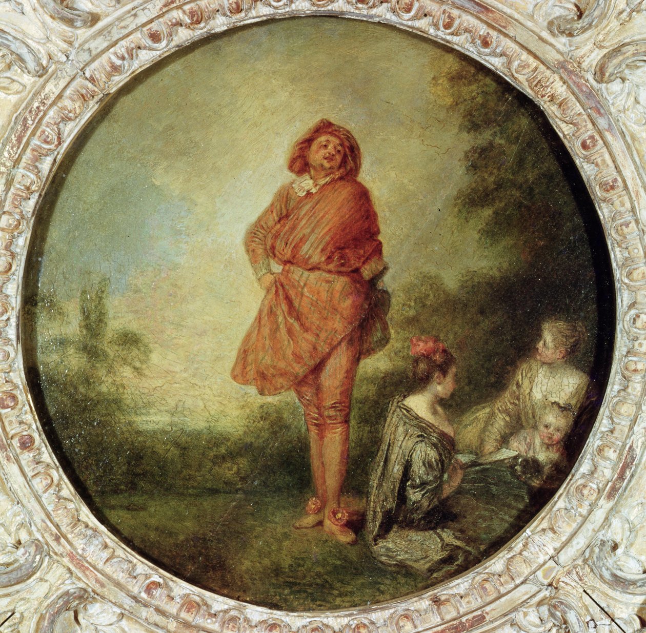 Den stolte mannen, 1715 av Jean Antoine Watteau