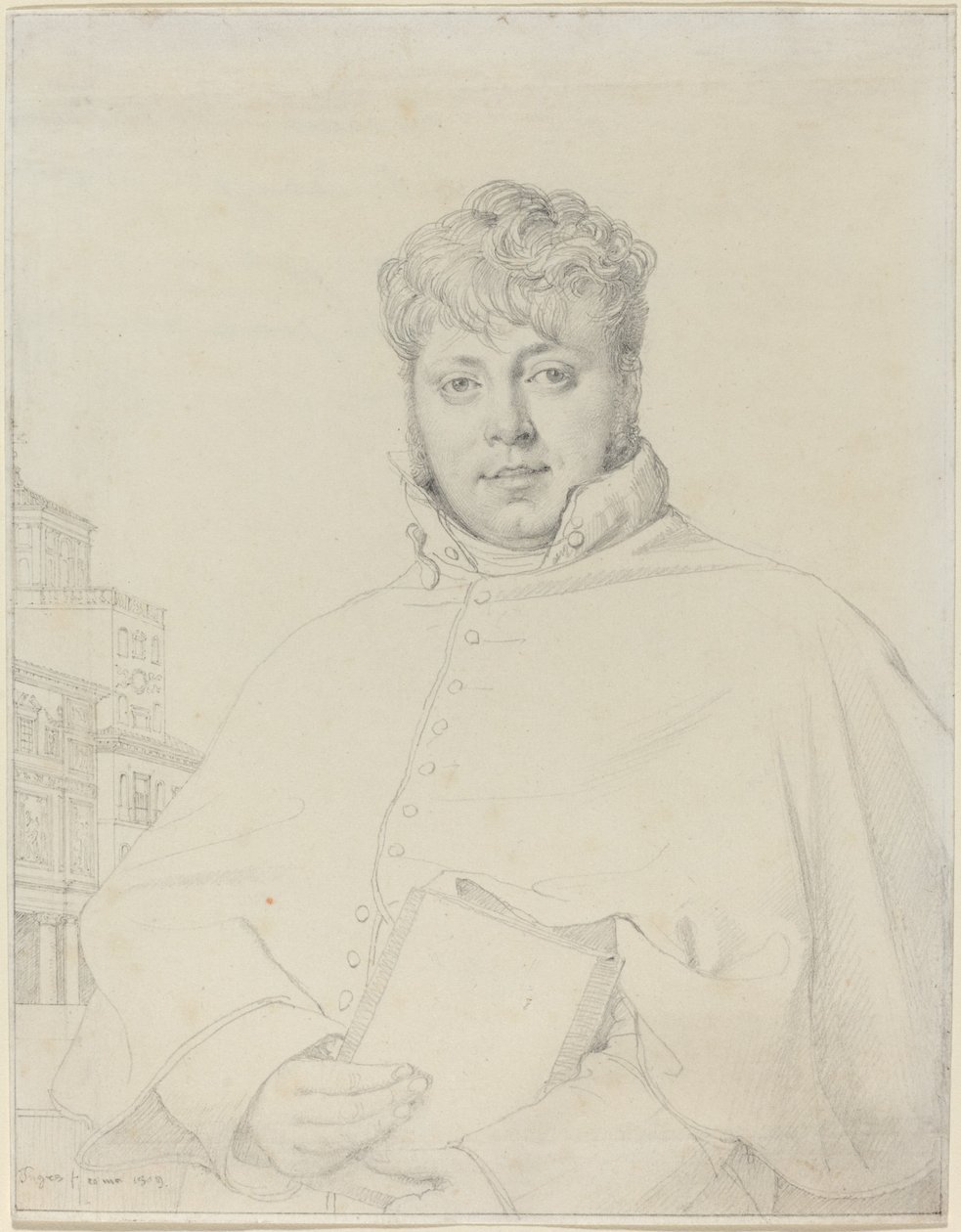 Auguste-Jean-Marie Guenepin av Jean Auguste Dominique Ingres