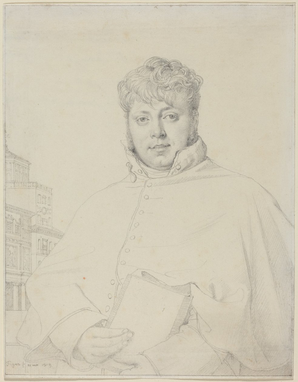 Auguste-Jean-Marie Guénepin av Jean Auguste Dominique Ingres