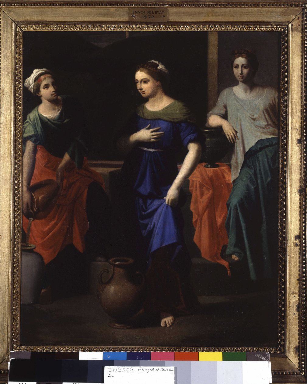 Eliezer og Rebecca av Jean Auguste Dominique Ingres