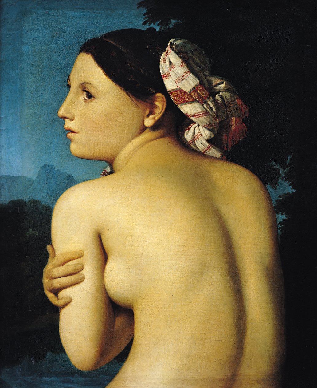 Naken kvinne, 1807 av Jean Auguste Dominique Ingres