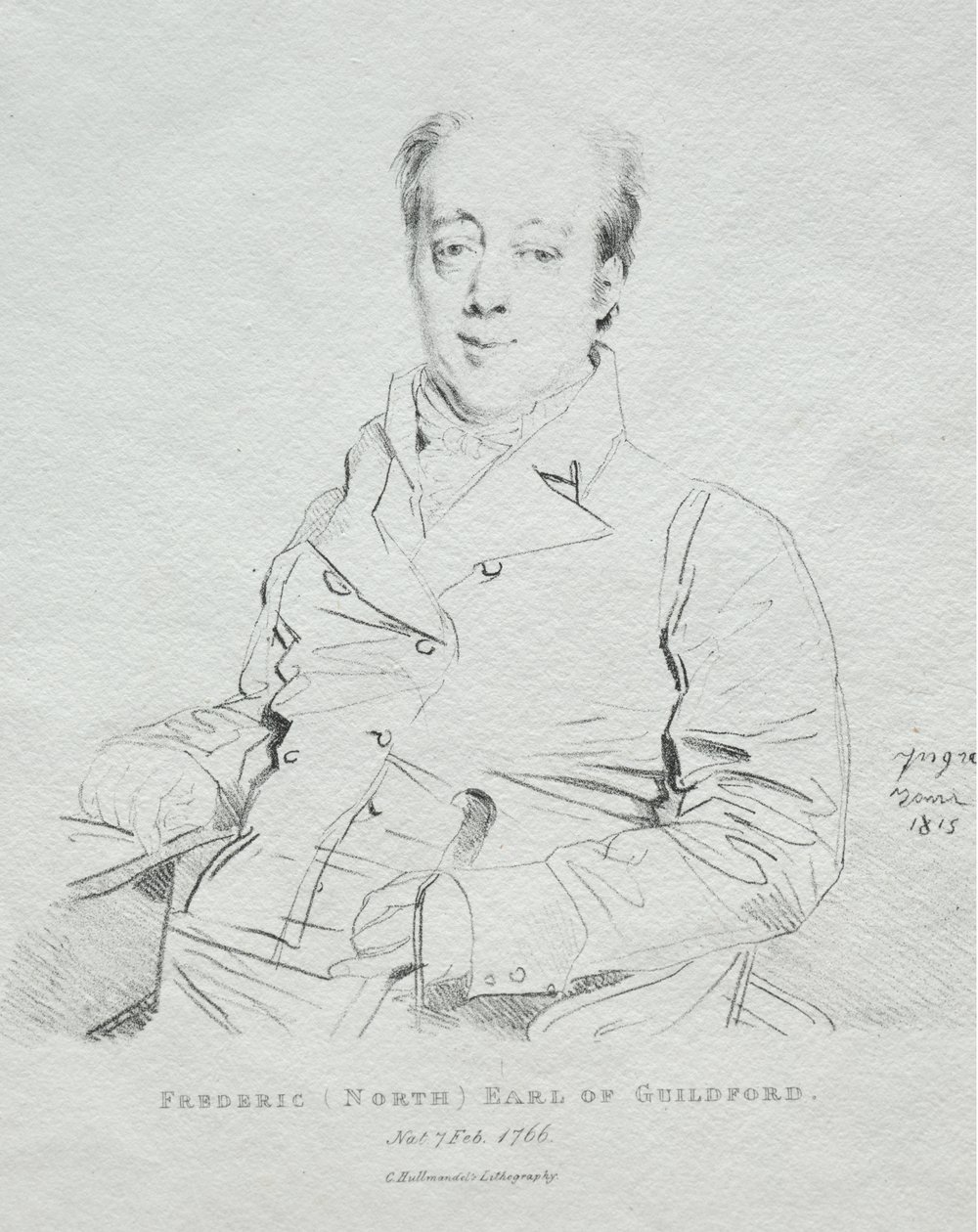 Frederic 5. jarl av Guilford av Jean Auguste Dominique Ingres