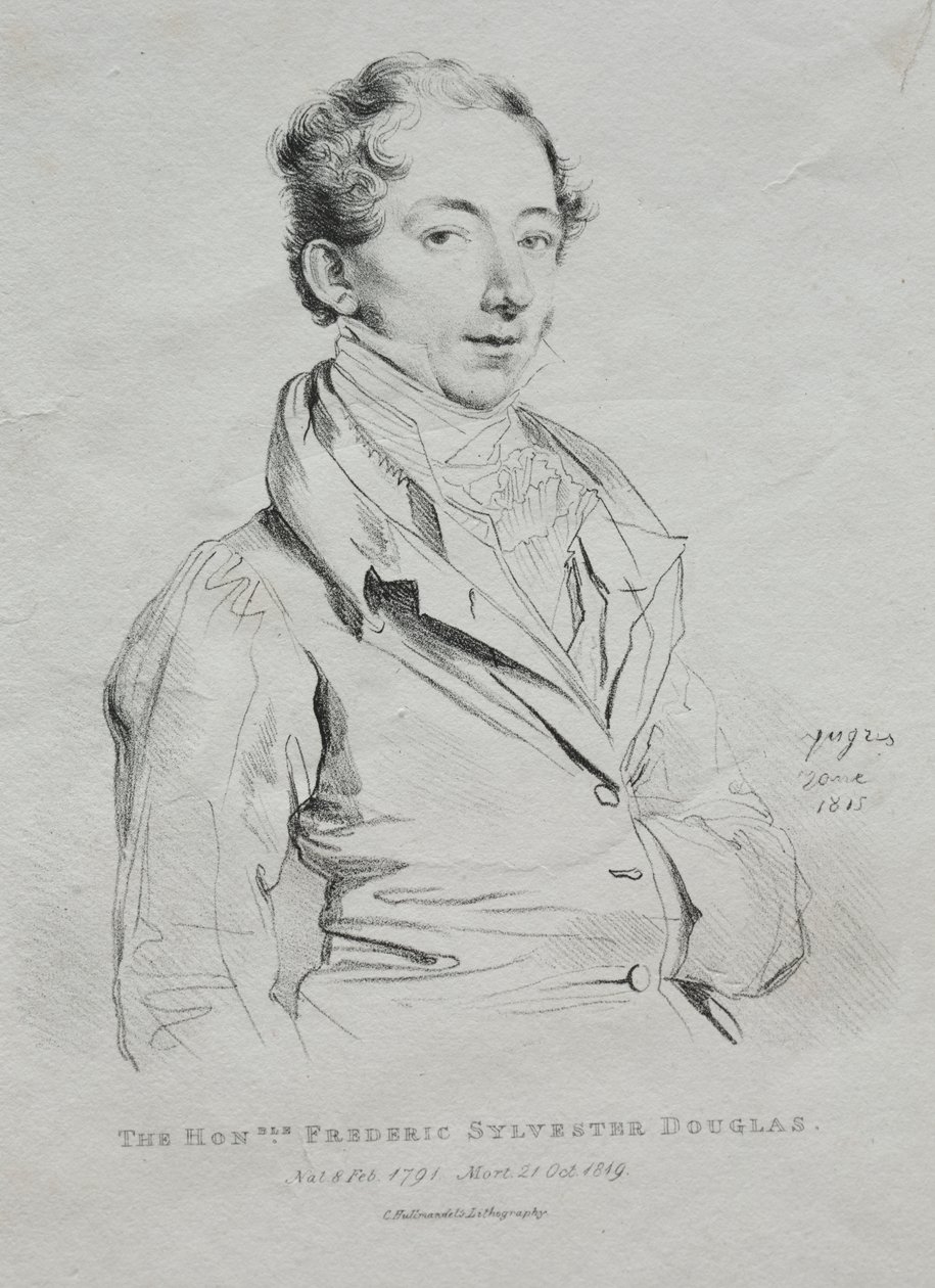 Ærede Frederic Sylvester Douglas av Jean Auguste Dominique Ingres