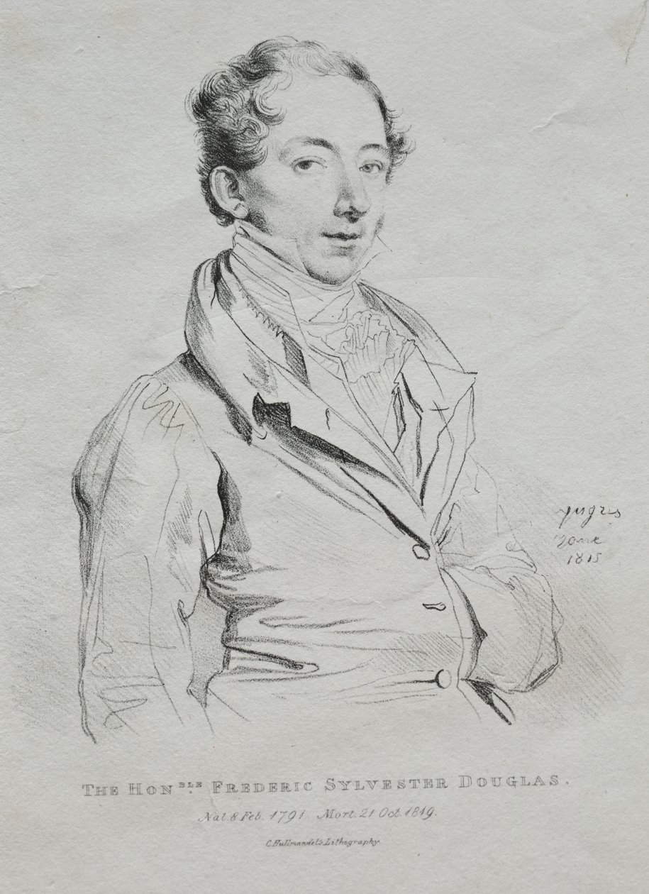 Ærede Frederic Sylvester Douglas, 1815. av Jean Auguste Dominique Ingres