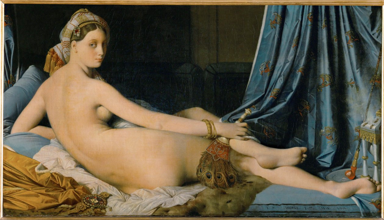 Den store odalisken - Den store odalisken … av Jean Auguste Dominique Ingres
