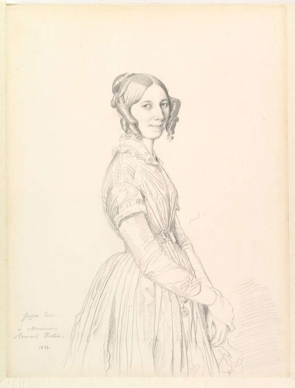 Madame Armand Bertin, født Marie-Anne-Cécile Dollfuss av Jean Auguste Dominique Ingres