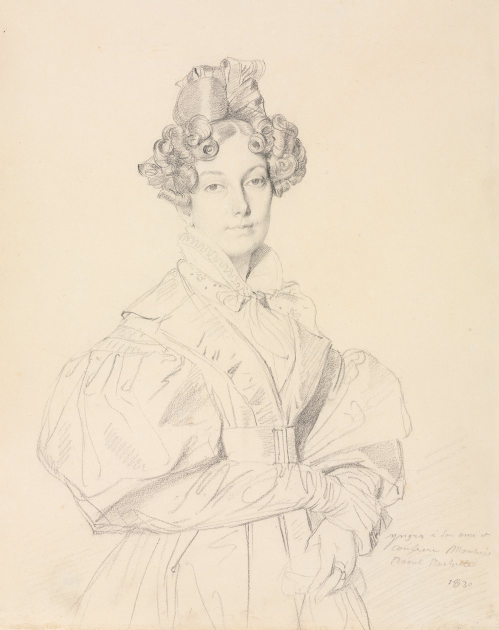 Fru Désiré Raoul-Rochette av Jean Auguste Dominique Ingres