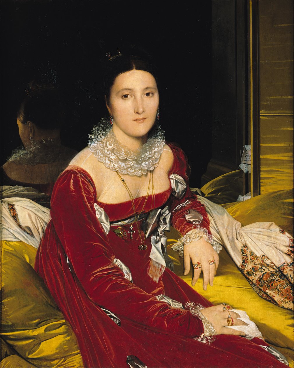 Madame de Senonnes, 1814-16 av Jean Auguste Dominique Ingres