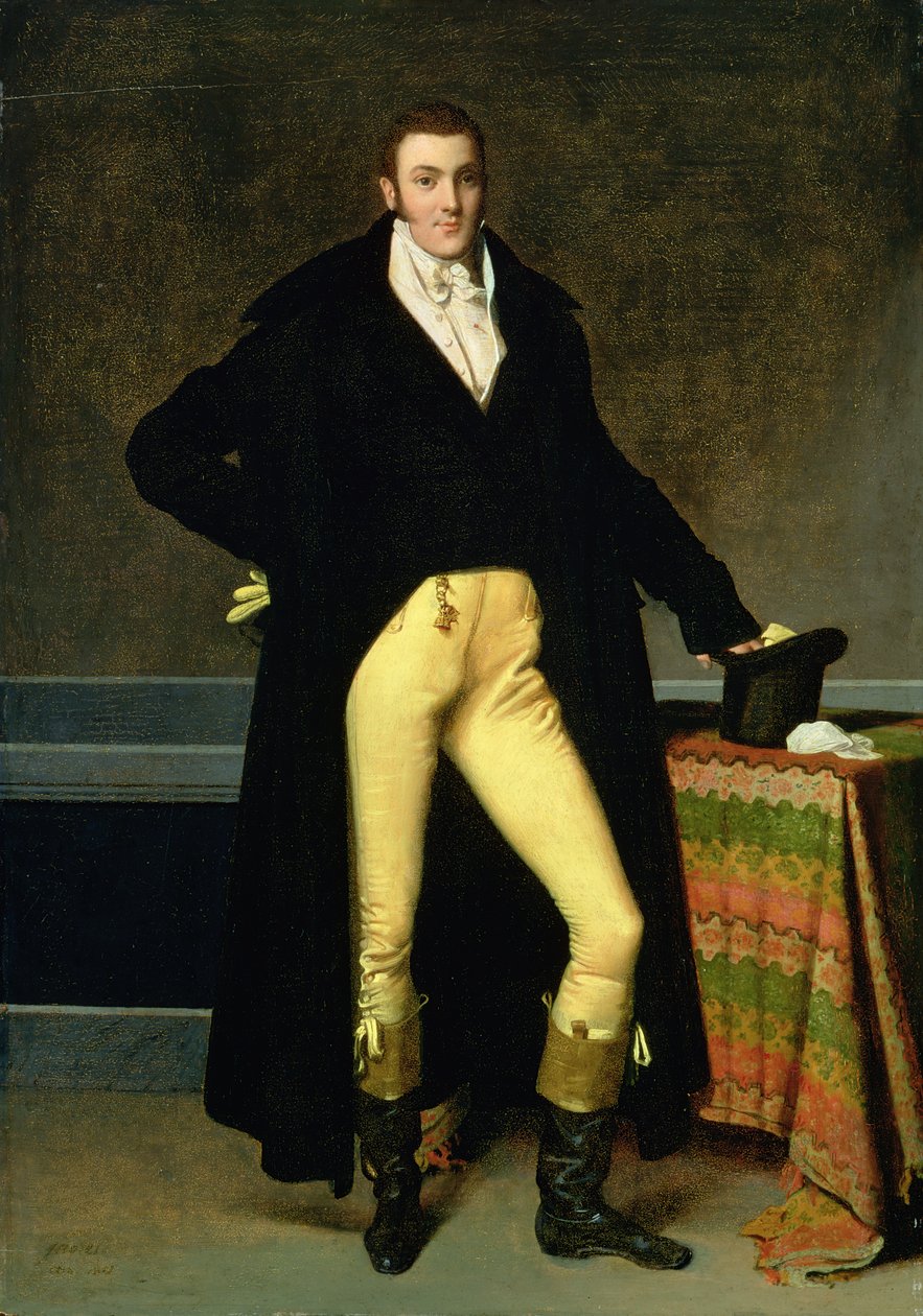 Portrett av Joseph-Antoine de Nogent, 1815 av Jean Auguste Dominique Ingres