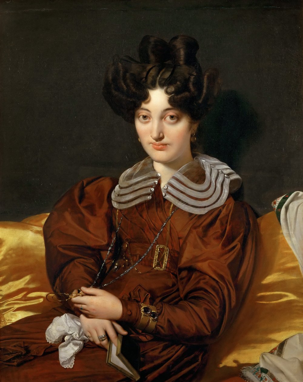 Portrett av Madame Marcotte de Sainte-Marie av Jean Auguste Dominique Ingres
