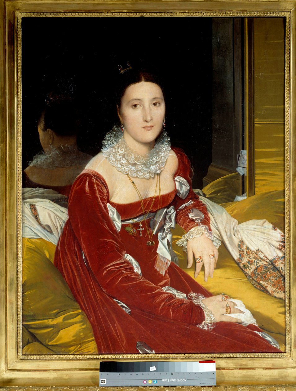 Portrett av Madame de Senonnes (nee Marie Marcoz av Jean Auguste Dominique Ingres
