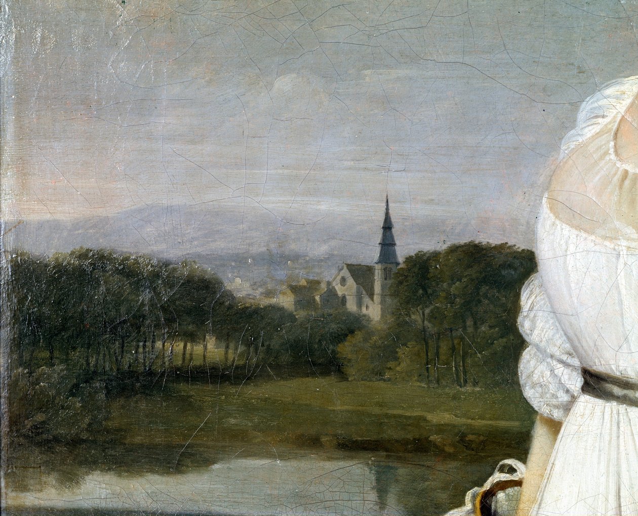 Portrett av frøken Caroline Riviere av Jean Auguste Dominique Ingres