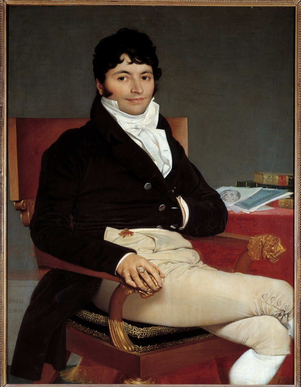 Portrett av Philibert Riviere (1766-1816) forespørselsmester ved kongens råd i 1815 Maleri av Jean Auguste Dominique Ingres (1780-1867) 1804 Søn. 1,16 x 0,89 m av Jean Auguste Dominique Ingres