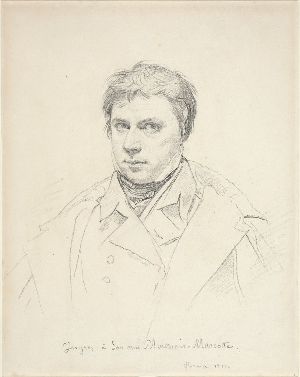 Selvportrett av Jean Auguste Dominique Ingres