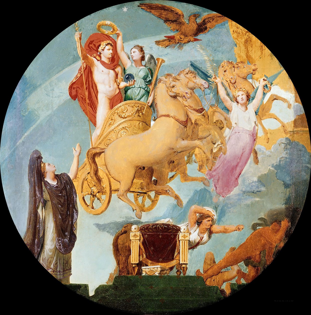 Apoteosen til Napoleon I, 1853. av Jean Auguste Dominique Ingres