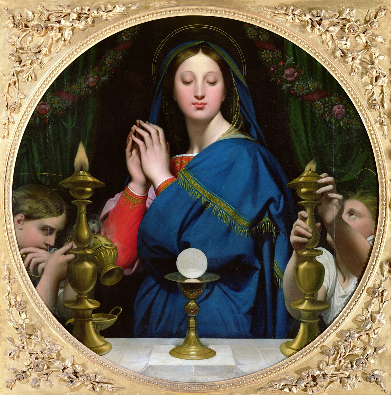 Vertens jomfru, 1854 av Jean Auguste Dominique Ingres