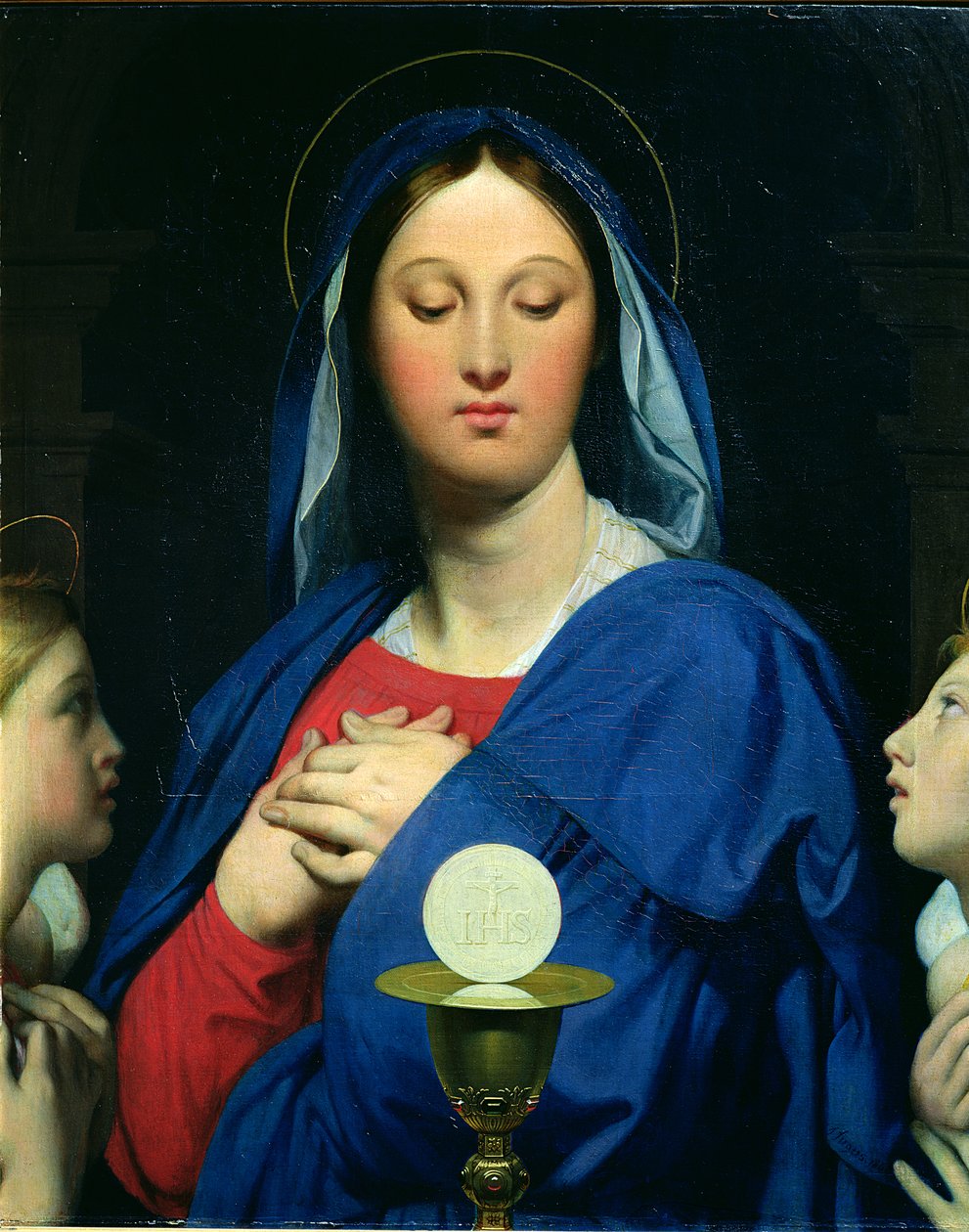 Vertens jomfru, 1866 av Jean Auguste Dominique Ingres