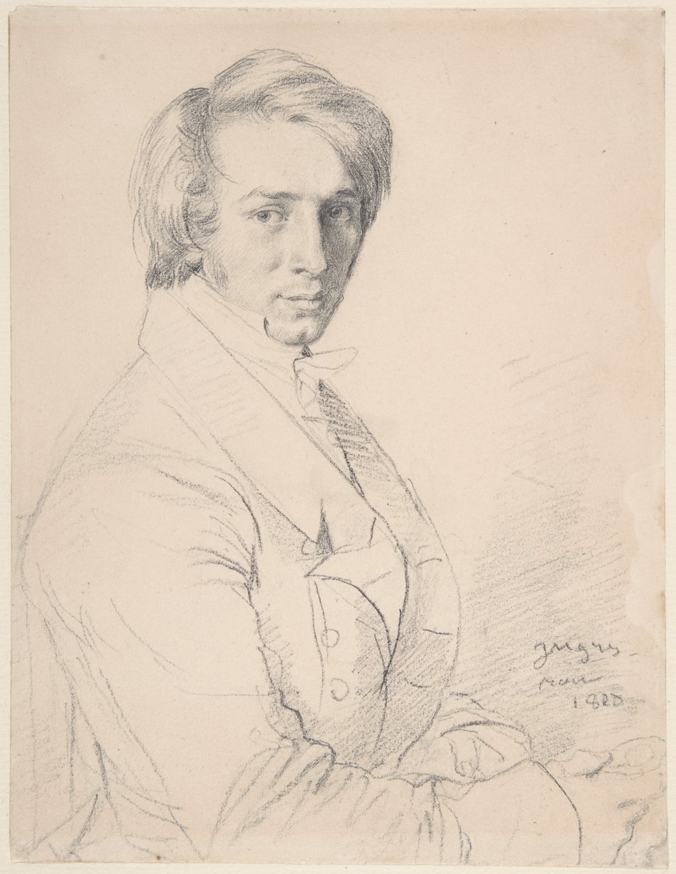 Ursin-Jules Vatinelle (1798-1881) av Jean Auguste Dominique Ingres