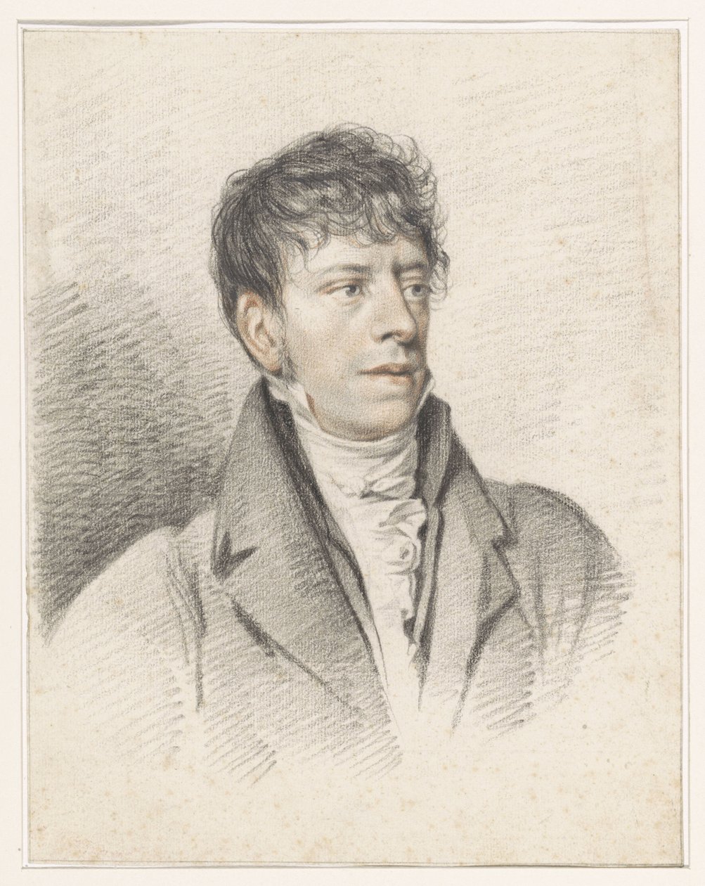 Portrett av Jan Hulswit av Jean Augustin Daiwaille