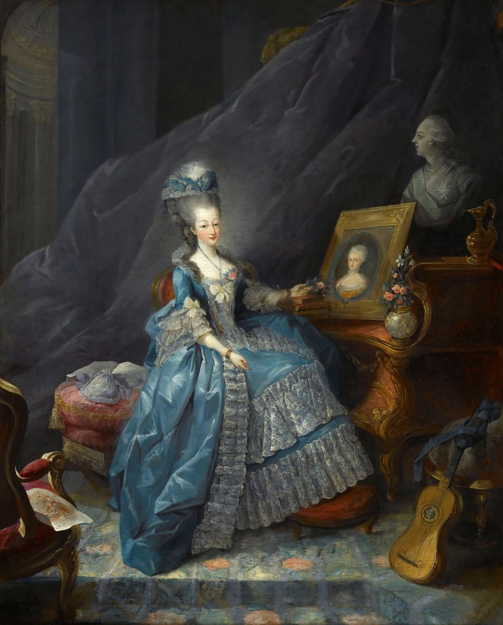 Prinsesse Maria Theresia av Savoy 1756-1805 av Jean Baptiste André Gautier Dagoty