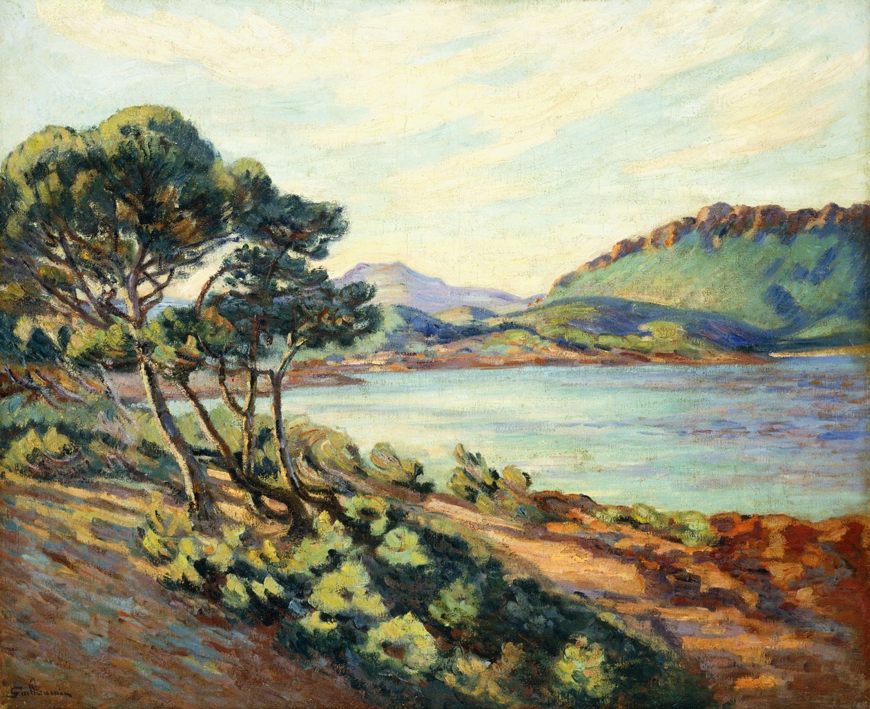 La Baie d "Agay, ca. 1910 av Jean Baptiste Armand Guillaumin