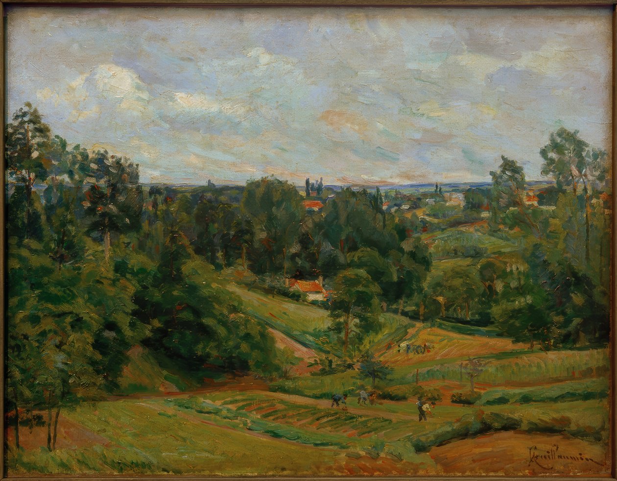 Landskap nær Pontoise av Jean Baptiste Armand Guillaumin