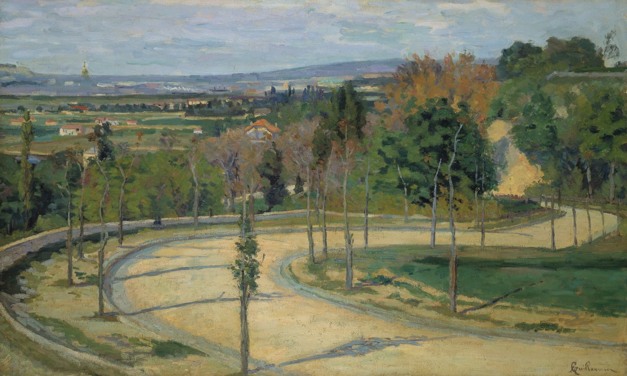 Omgivelsene til Paris, 1875 av Jean Baptiste Armand Guillaumin