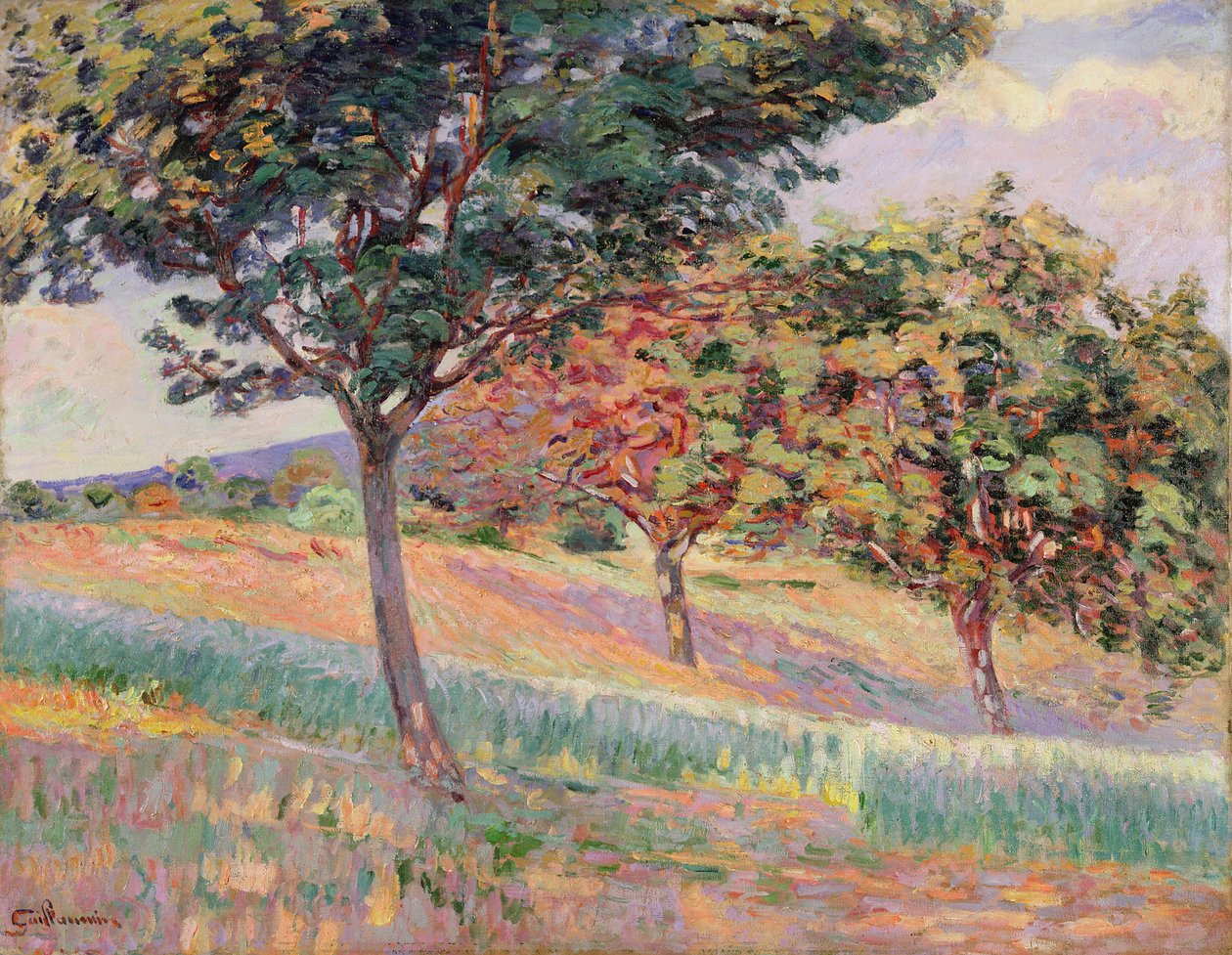 Frukthage ved St. Cheron, 1893 av Jean Baptiste Armand Guillaumin