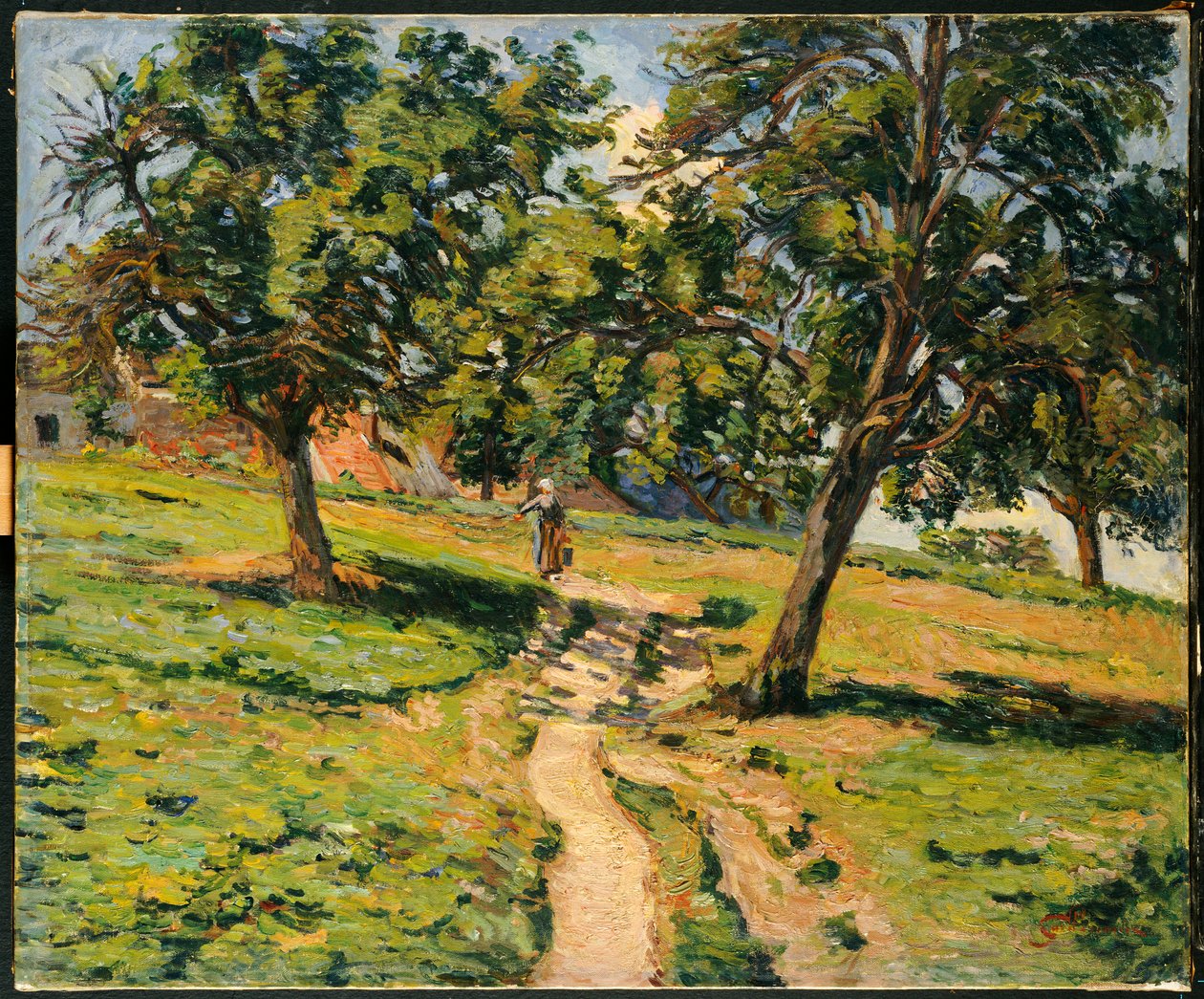 Sti ved Damietta, ca. 1886 av Jean Baptiste Armand Guillaumin