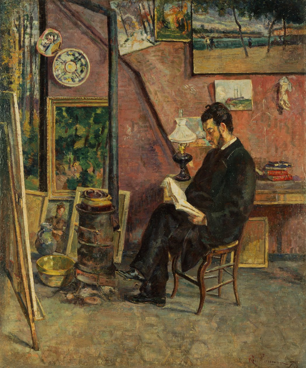 Portrett av doktor Martinez av Jean Baptiste Armand Guillaumin