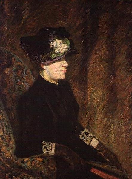 Portrett av Madame Guillaumin, ca. 1888 av Jean Baptiste Armand Guillaumin
