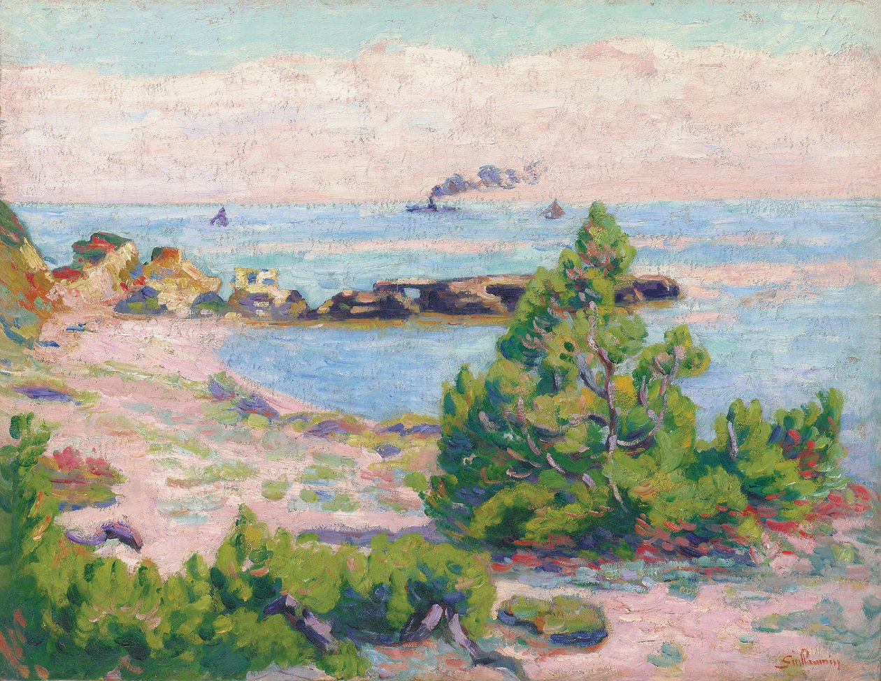 Saint Palais, Pointe de la Perriere, ca. 1893 av Jean Baptiste Armand Guillaumin