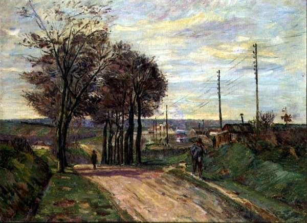 The Outskirts of Paris, ca. 1881 (olje på lerret) av Jean Baptiste Armand Guillaumin
