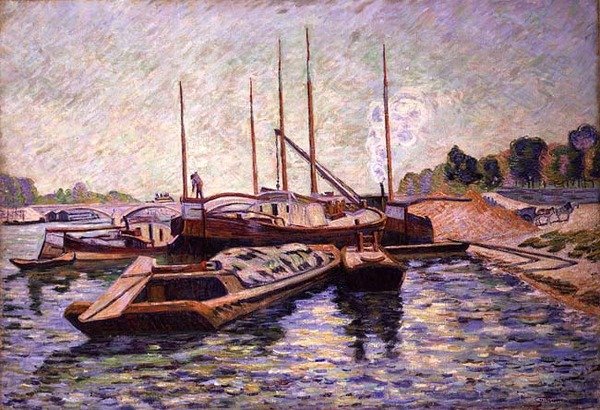 Seinen ved Charenton-le-Pont, ca. 1885 (olje på lerret) av Jean Baptiste Armand Guillaumin