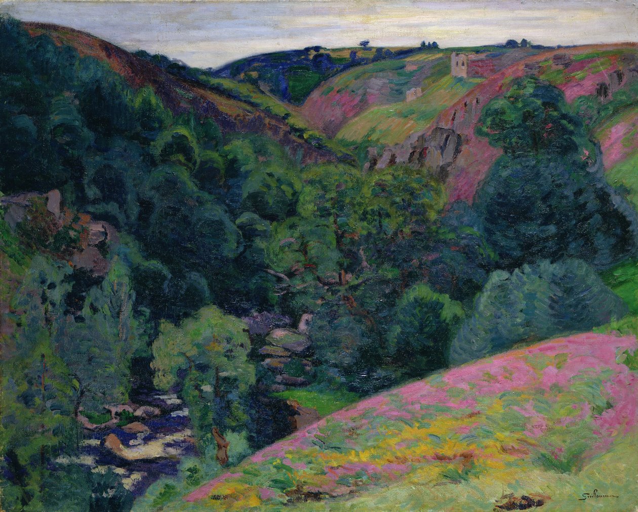 The Valley of the Sedelle, 1897 av Jean Baptiste Armand Guillaumin