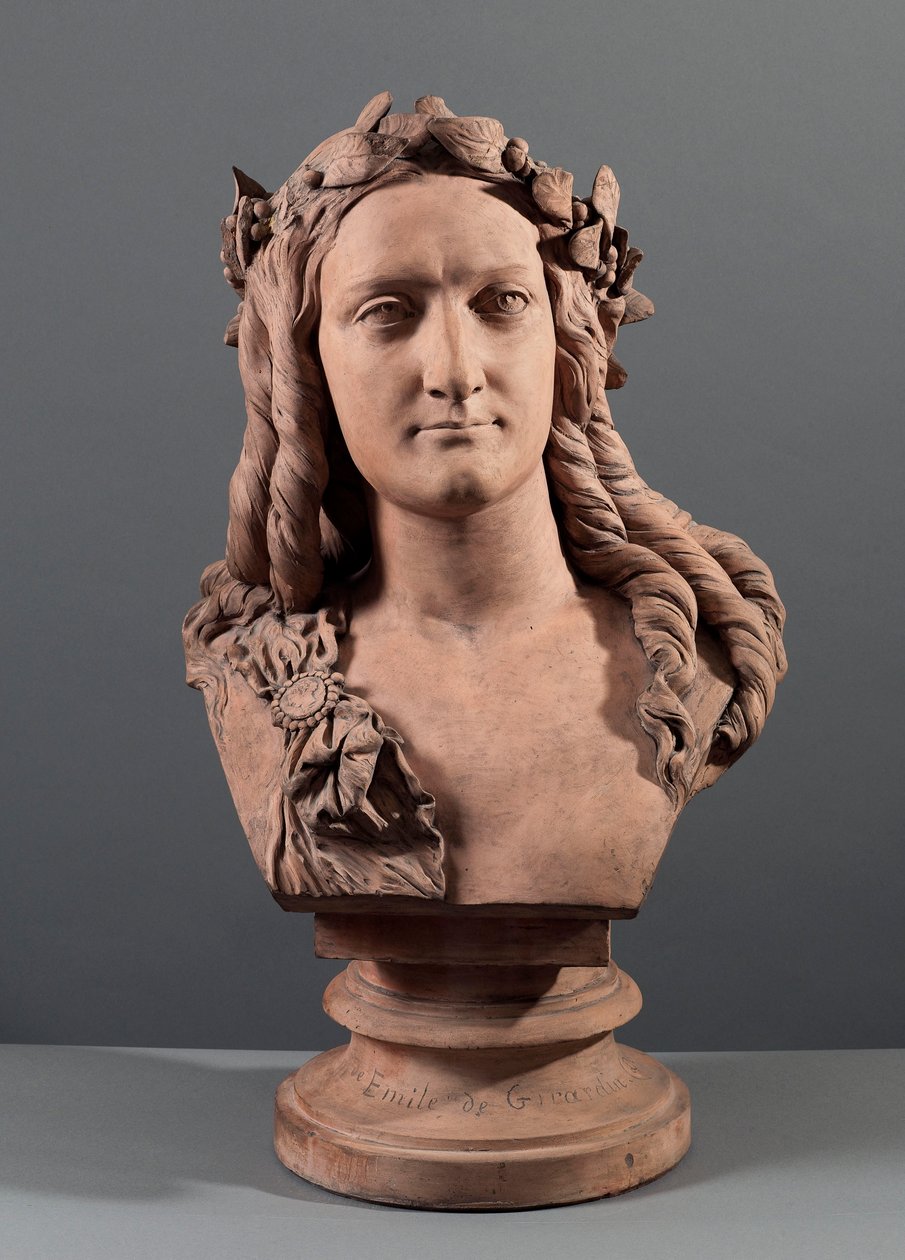 Byste av Delphine Gay (1804-55) av Jean Baptiste Auguste Clesinger